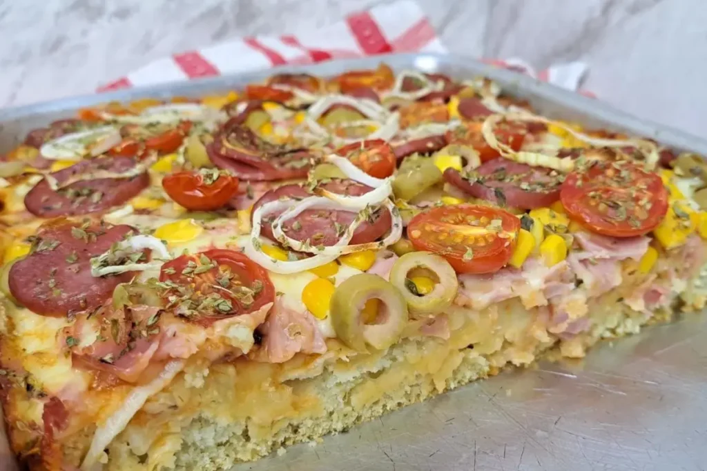 Pizza Caseira de Massa Mole