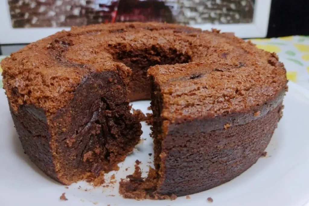 Bolo de Café Sem Glúten