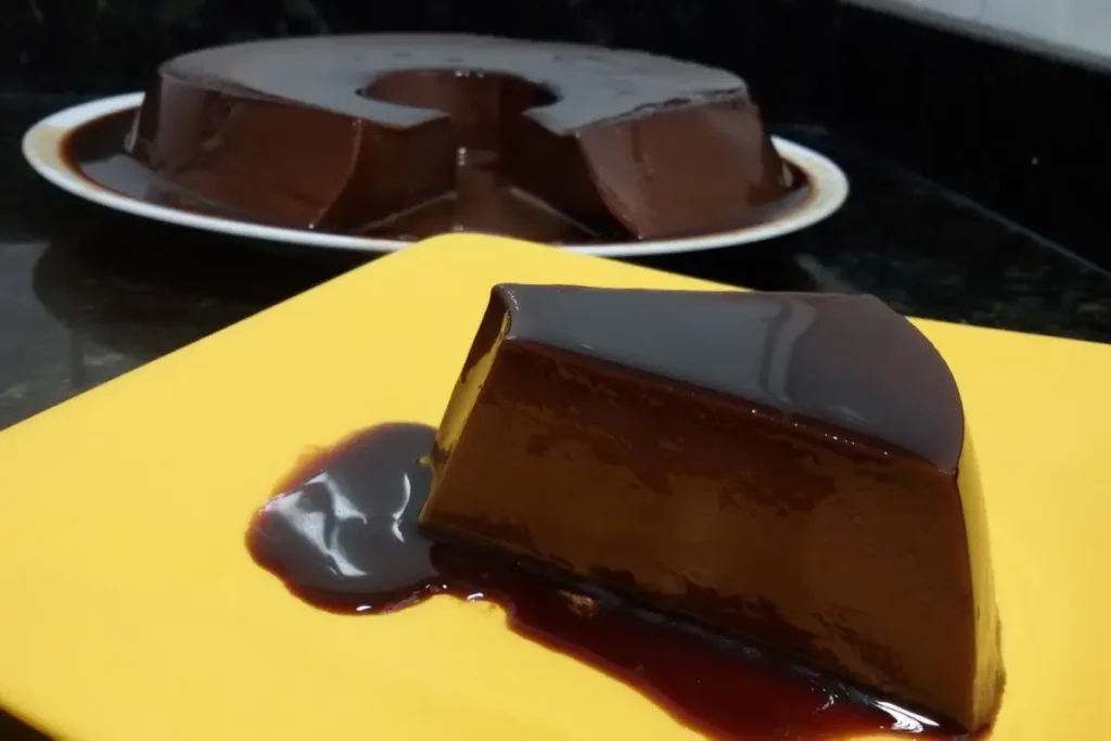 Pudim de Café e Chocolate